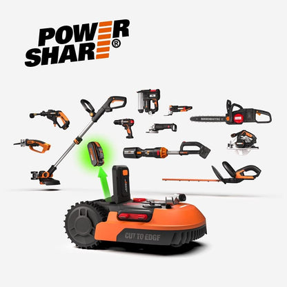 WORX 20V Landroid S Robot Lawn Mower WR184E Up To 400m2