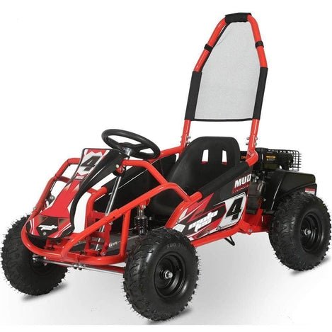 MotoTec Mud Monster Kids Gas Powered Go Kart