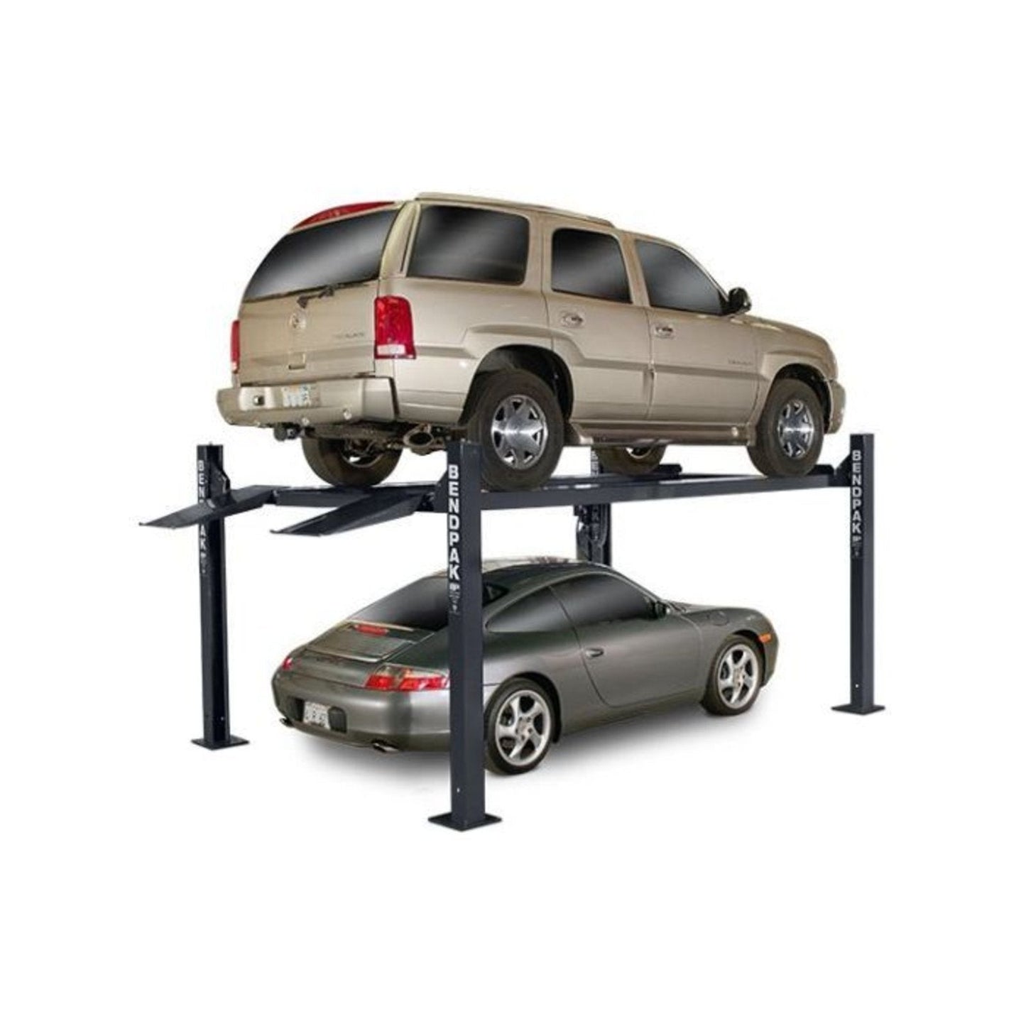 BendPak 4-Post Compact Car Lift, 7000-Lb. Capacity,