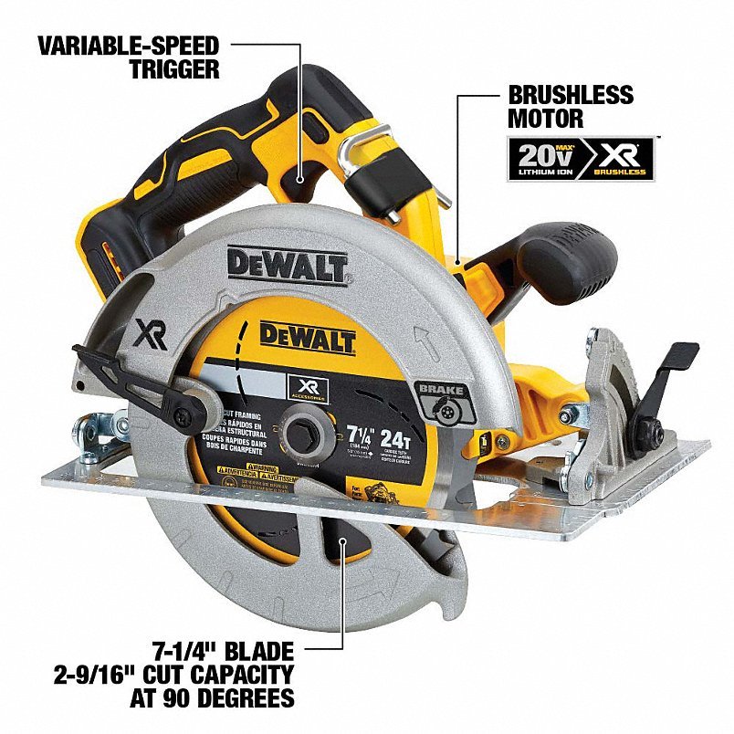 DEWALT Cordless Tool Combination Kit: 6 Tools, 20 V DC Volt, Battery Included, 20V MAX* XR®, 31AC52
