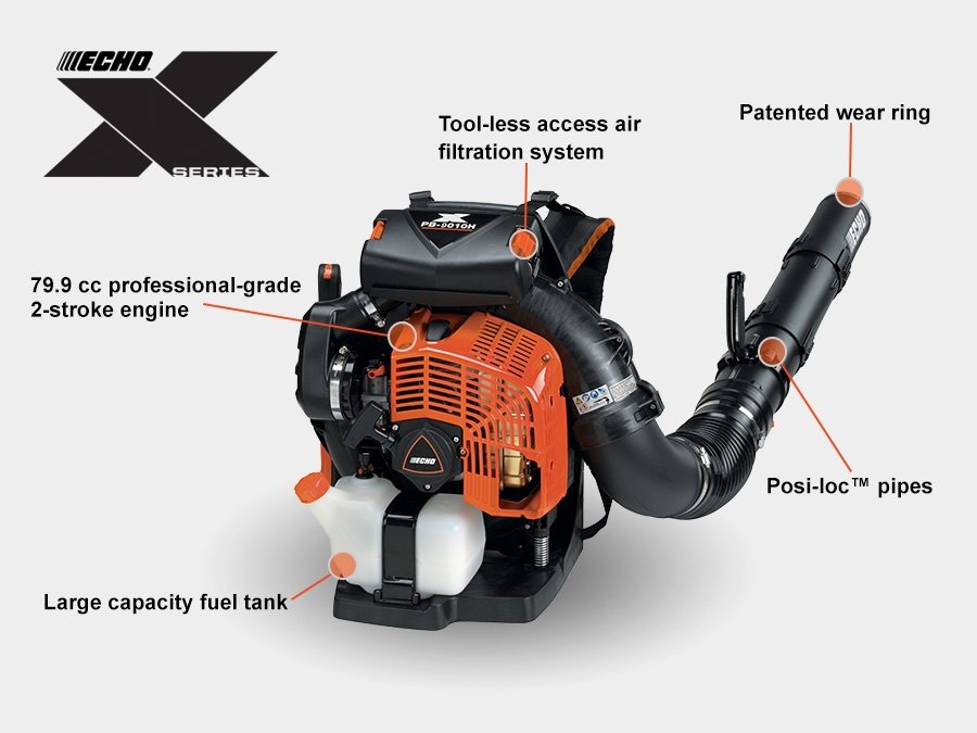 ECHO X Series Backpack Blower PB-9010H