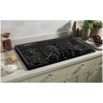 GE 36″ Built-in Gas Cooktop JGP5036DLBB