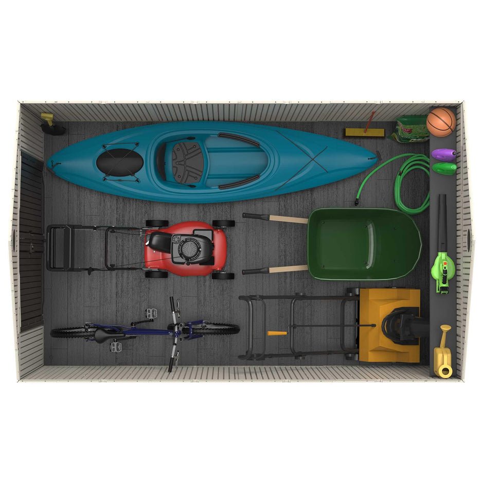 Lifetime 8 Ft. X 12.5 Ft. Outdoor Storage Shed – 60305
