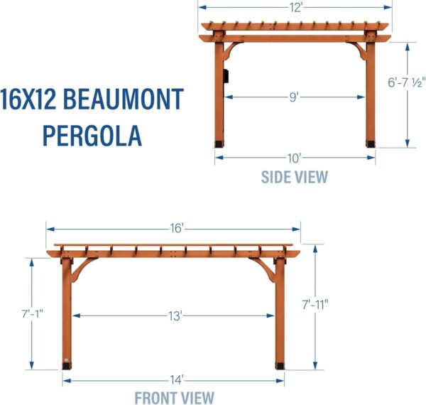 Backyard Discovery Beaumont Pergola
