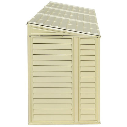 DuraMax Building Products 4-ft x 8-ft Sidemate Off-white Lean-to Vinyl Storage Shed