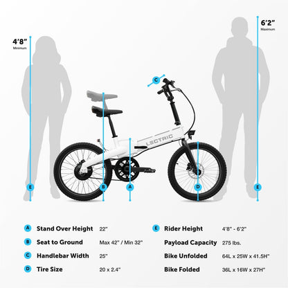 Lectric XP Lite Long-Range eBike Electric Commuter Bike