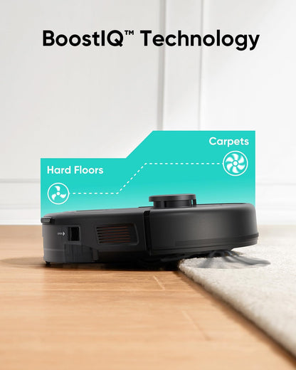 eufy L60 Robot Vacuum Cleaner, Dust,iPath Laser Navigation