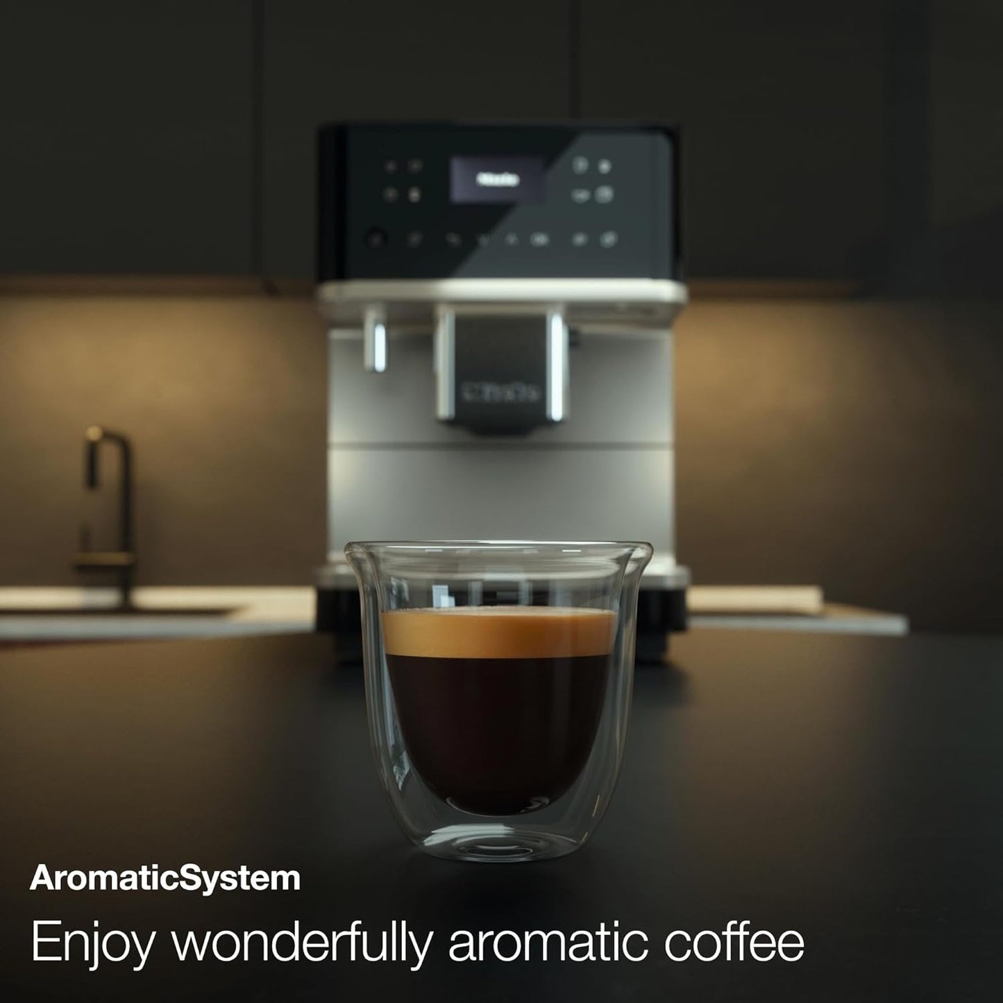 Miele MilkPerfection Fully Automatic Coffee Maker & Espresso Machine CM6360
