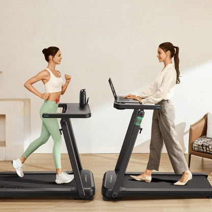 Urevo Foldi 3S Treadmill with Adjustable Desk