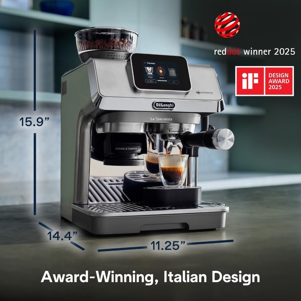 De’Longhi La Specialista Touch Espresso Machine with Cold Brew