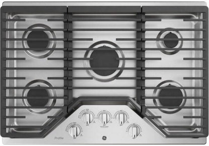 GE Profile PGP7030SLSS 30″ Built-in Gas Cooktop