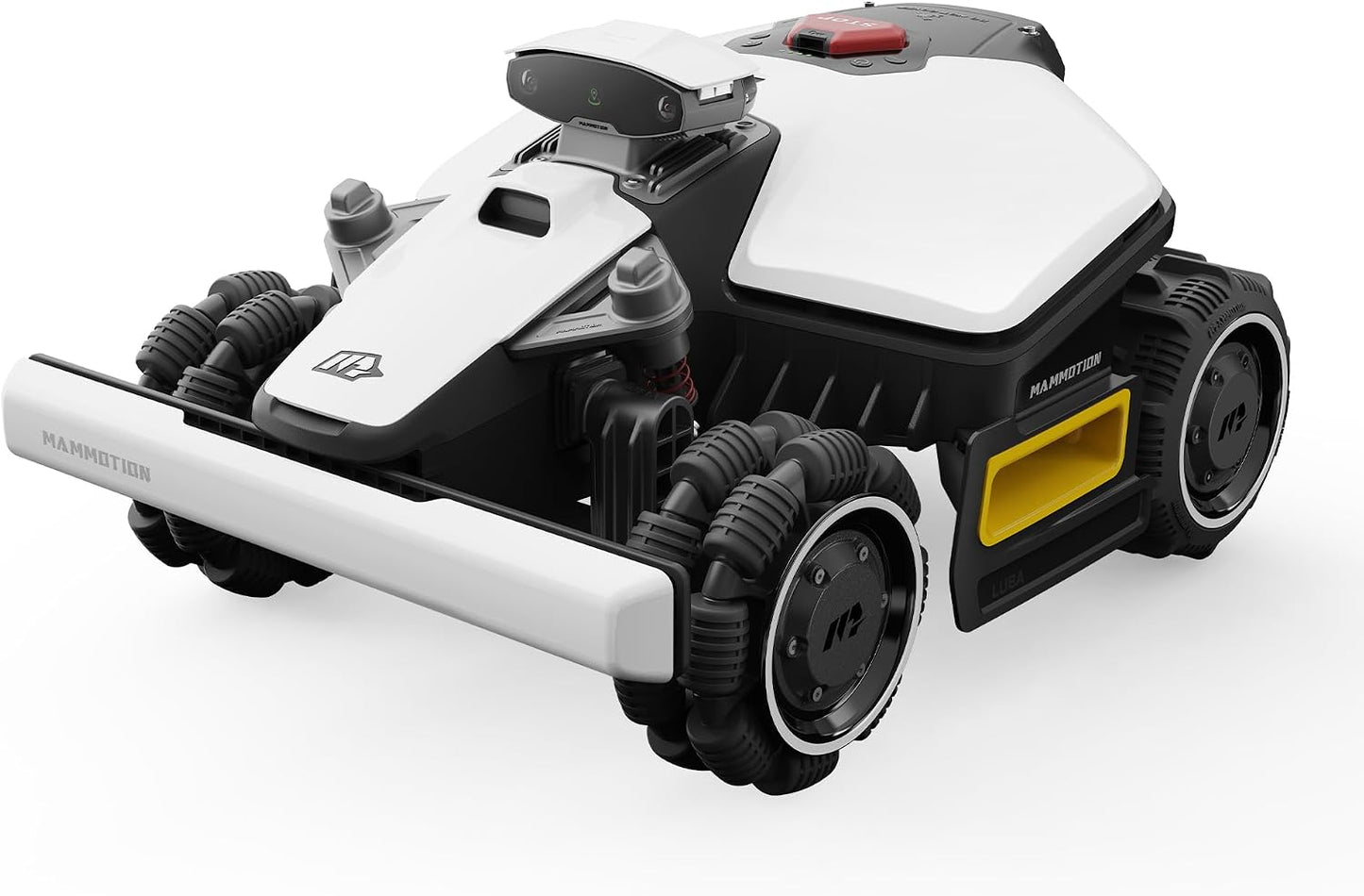 Mammotion LUBA mini AWD 800 Robot Lawn Mower with 4G for 0.2 Acre, All-Wheel-Drive for 80% Slope, No Perimeter Wire, UltraSense AI Vision+RTK Auto-Mapping, Cutting Height 0.8"-2.6"