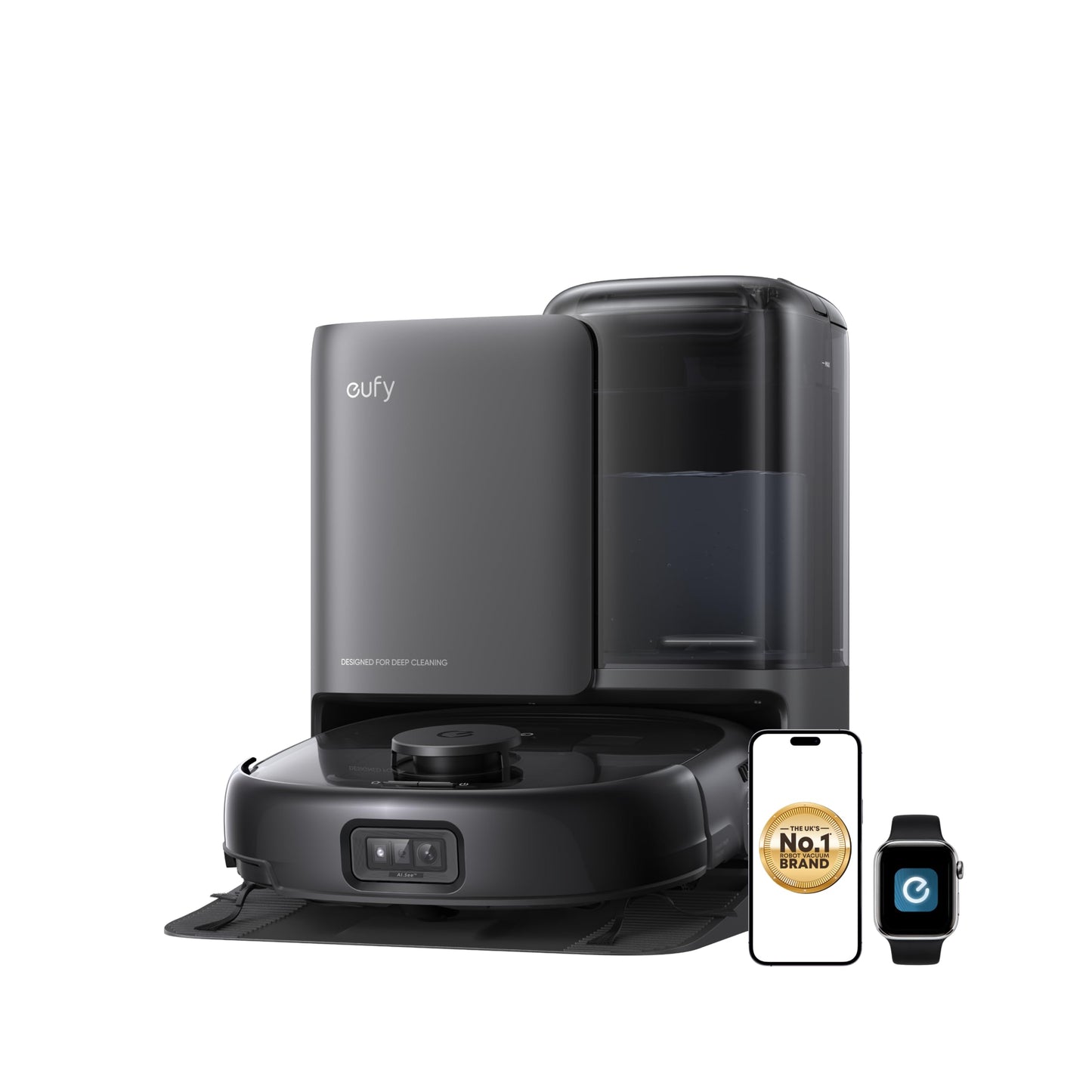 eufy E28 Omni,Robot Vacuum Cleaner with Mop, Portable Deep Cleaner