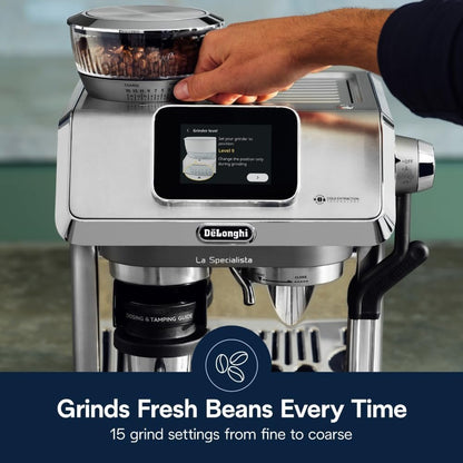 De’Longhi La Specialista Touch Espresso Machine with Cold Brew