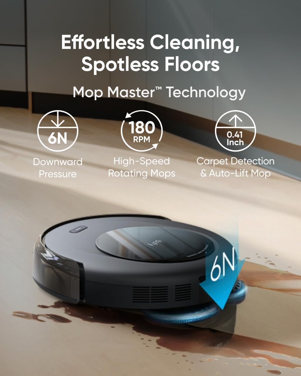 eufy C20 Omni, Robot Vacuum Cleaner With Mop, All-in-One Station,Ultra-Slim