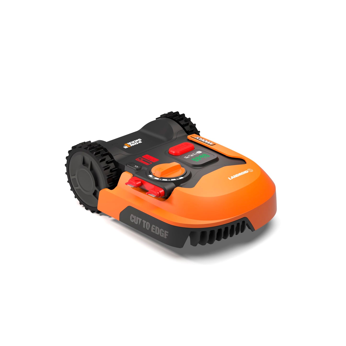 WORX Landroid M500+ WR165E Robot Lawn Mower for medium gardens up to 500m2/Cut to edge Automatic robotic lawn mower with app control, wifi