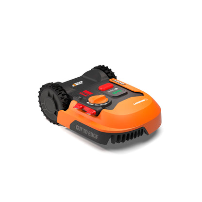 WORX Landroid M500+ WR165E Robot Lawn Mower for medium gardens up to 500m2/Cut to edge Automatic robotic lawn mower with app control, wifi