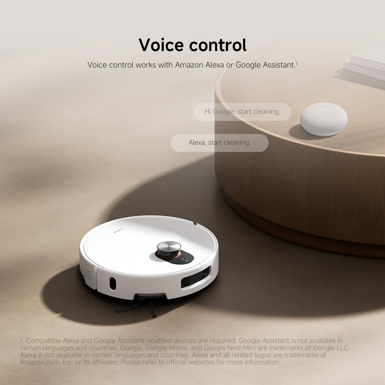XIAOMI 5 Robot Vacumm Cleaner with Mop, 20000 Pa, Lifting dToF Navigation