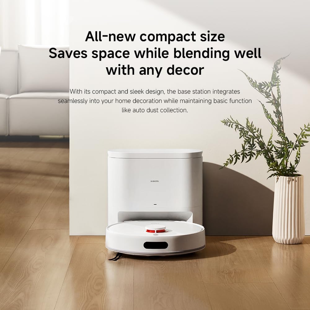 XIAOMI H40 Robot Vacuum Cleaner with Self Empty Station, 10000 Pa Suction