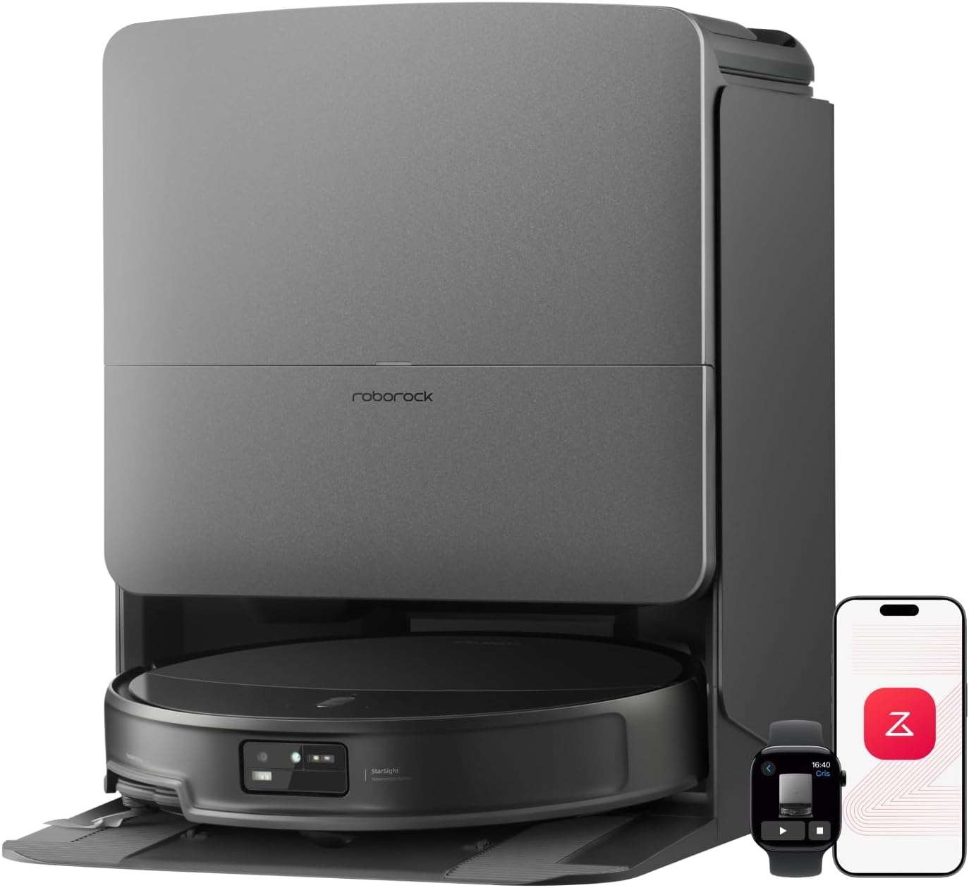 roborock Saros 20 Robot Vacuum Cleaner with Mop, 36,000 Pa Suction