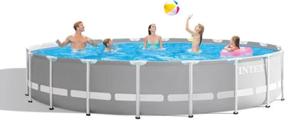 Intex 26755EH Prism Frame Premium Above Ground Swimming Pool Set: 20ft x 52
