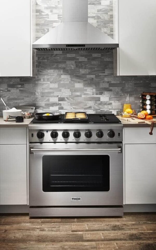 Thor Kitchen 36-Inch Gas Range LRG3601U