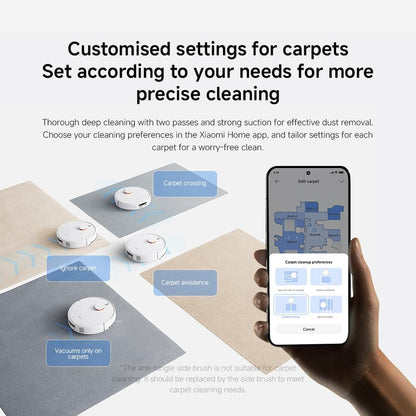 XIAOMI H40 Robot Vacuum Cleaner with Self Empty Station, 10000 Pa Suction