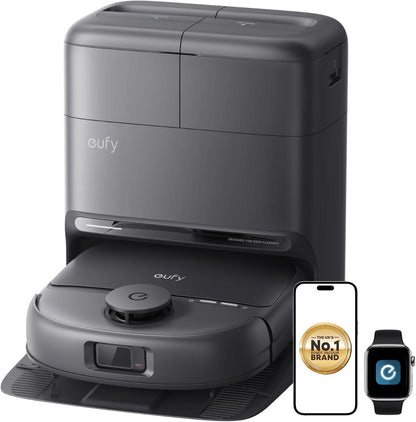 eufy C28 Omni, Robot Vacuum Cleaner with Mop,HydroJet Self Clean Roller Mop