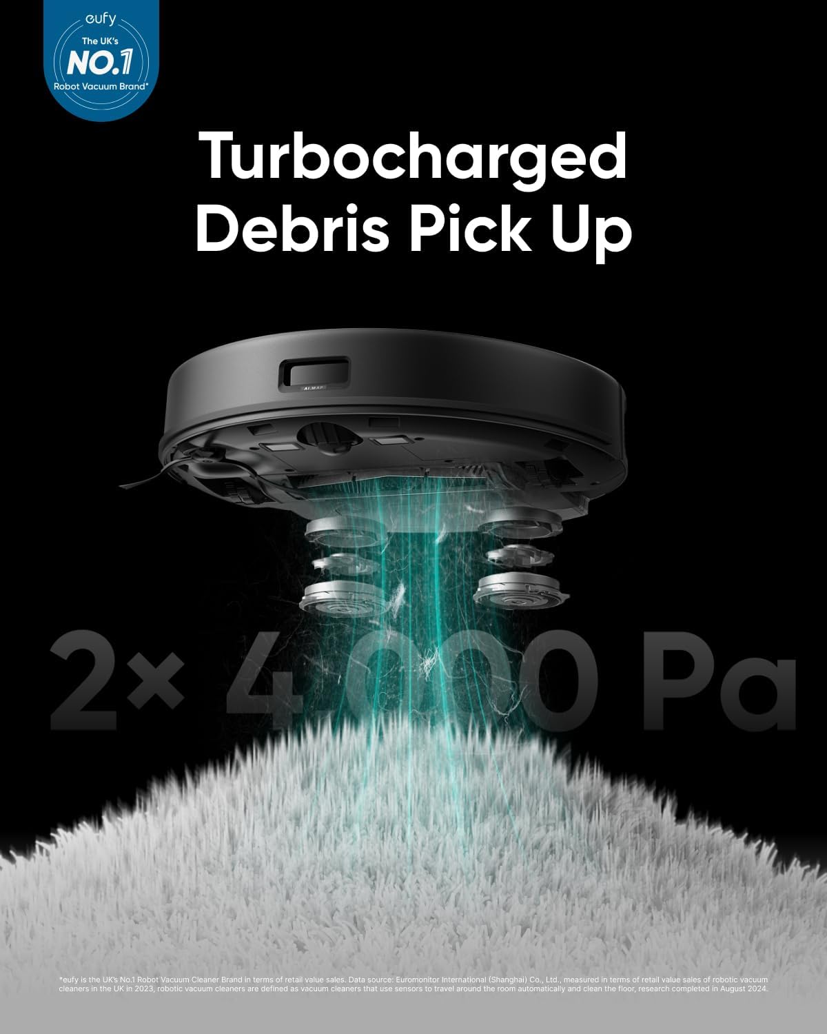 eufy X8 Pro Robot Vacuum Cleaner with Mop and Self-Empty Station