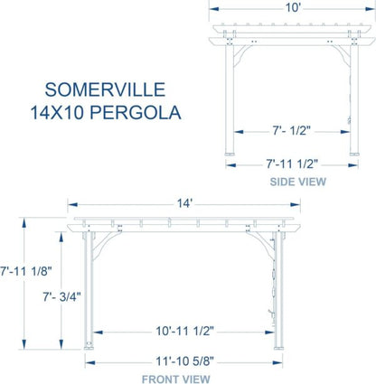 Backyard Discovery Somerville Pergola