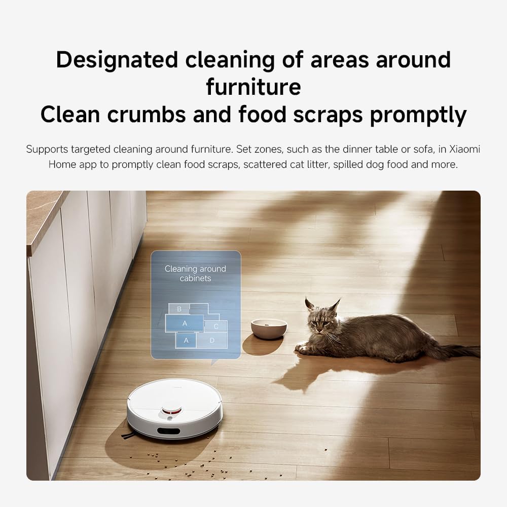 XIAOMI H40 Robot Vacuum Cleaner with Self Empty Station, 10000 Pa Suction