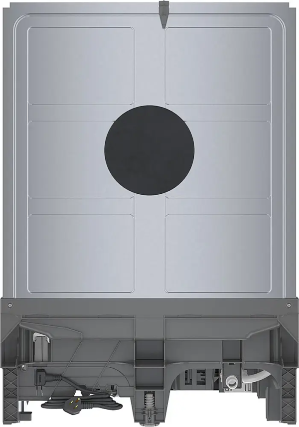 Bosch – 100 Series 24″ Front Control Smart Built-In Hybrid Tub Dishwasher with PureDry, 50 dBA – Stainless Steel