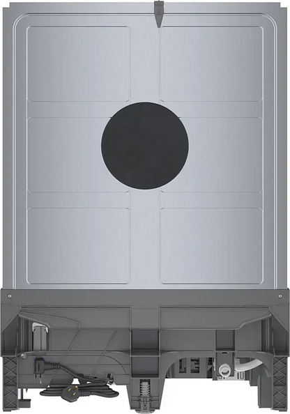 Bosch – 100 Series 24″ Front Control Smart Built-In Hybrid Tub Dishwasher with PureDry, 50 dBA – Stainless Steel