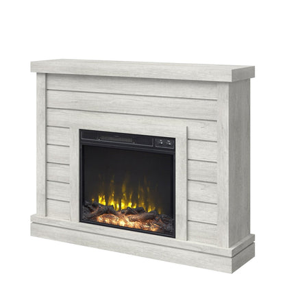 Alaya Wall Mounted Electric Fireplace Sand & Stable Finish