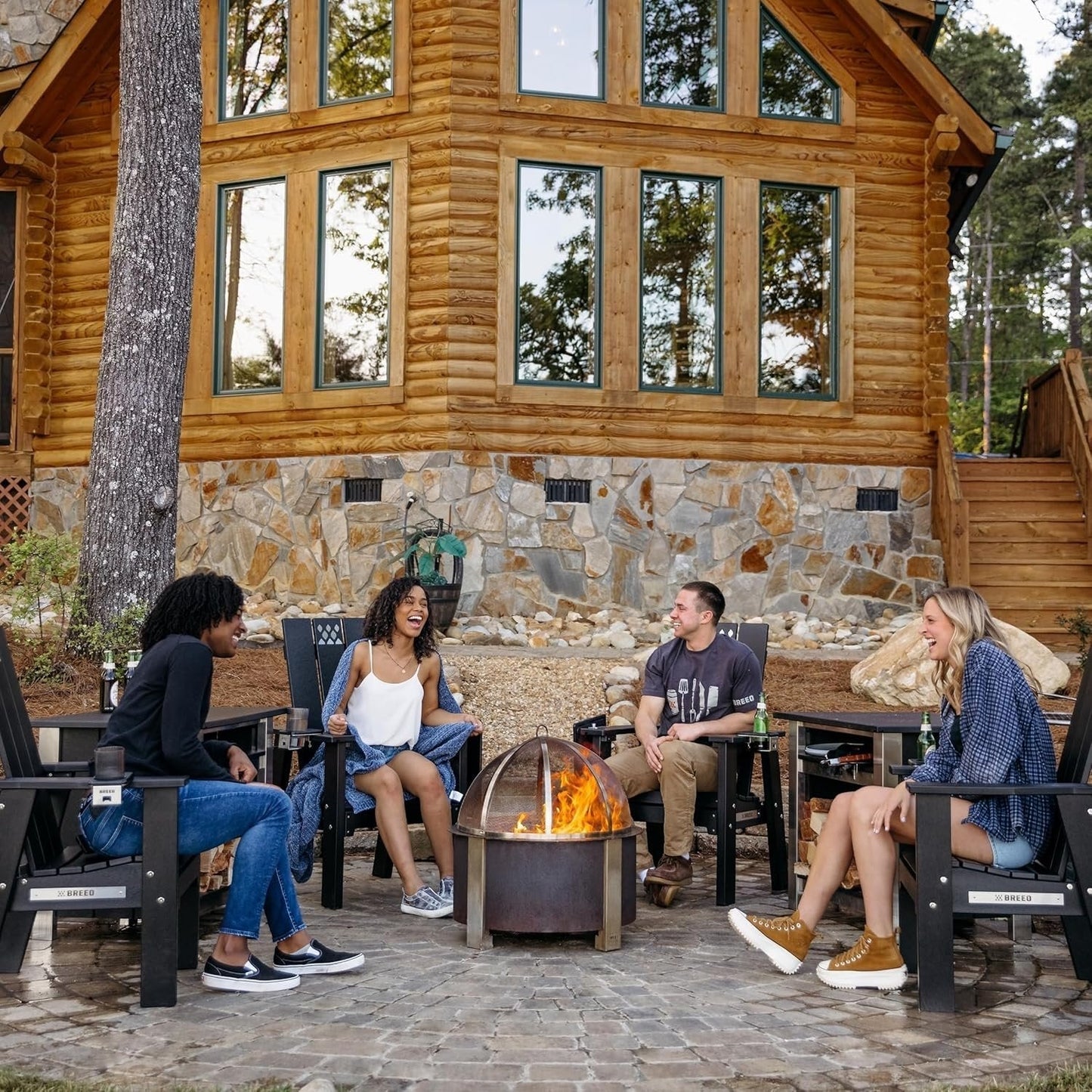 Breeo X Series 24 Smokeless Fire Pit
