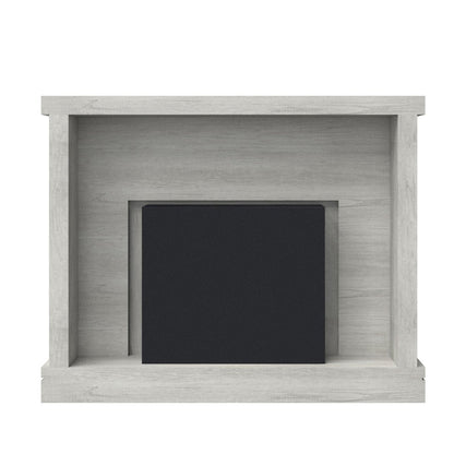 Alaya Wall Mounted Electric Fireplace Sand & Stable Finish