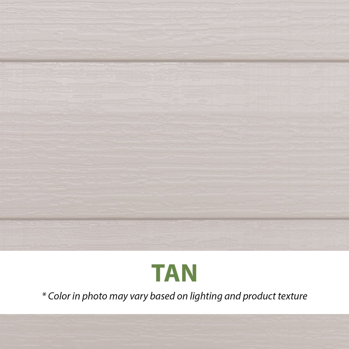 Lifetime Lockable Polyethylene Outdoor Storage Shed, 10′ x 8′, Tan & Brown (60005)