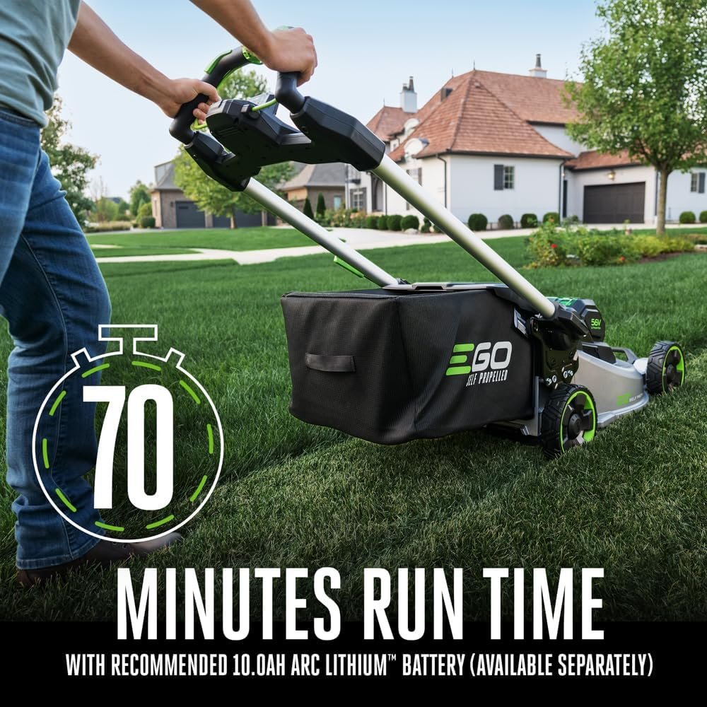 EGO Power+ LM2200SP 22″ Aluminum Deck Select Cut Self-Propelled Lawn Mower