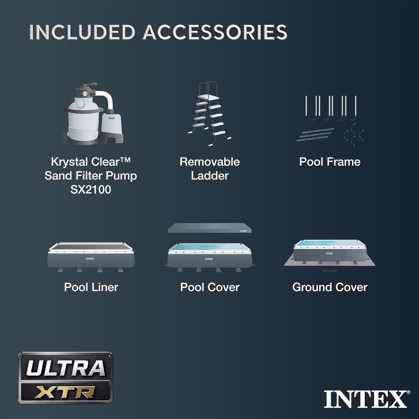 Intex Ultra XTR 24 ft. x 12 ft. Rectangular 52 in. Hard Side