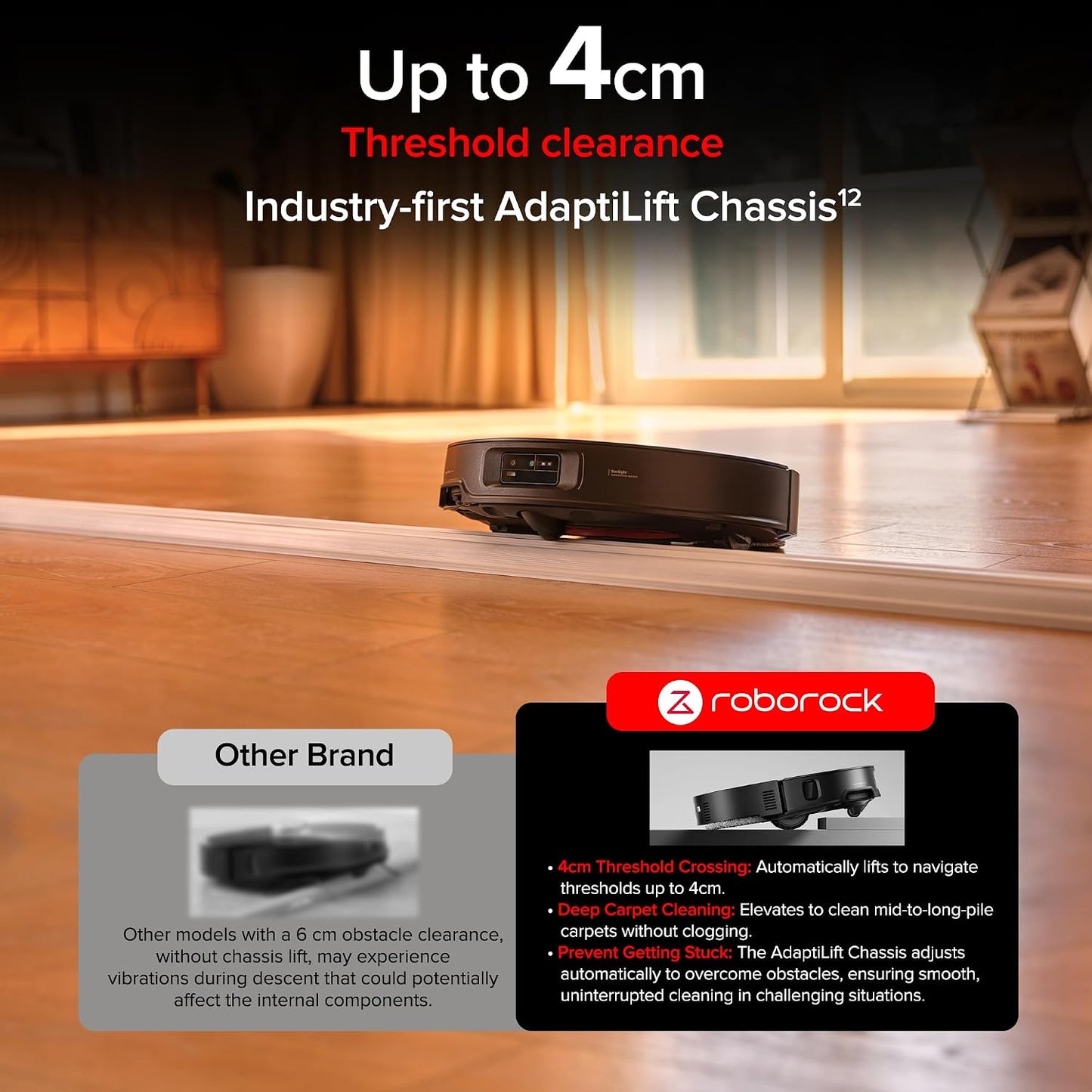 Roborock Saros Z70 Robot Vacuum Cleaner