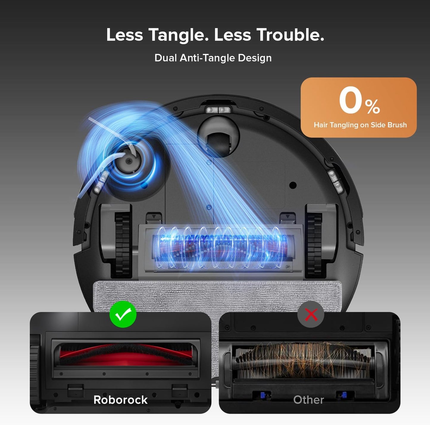 roborock Q10 S5+ Robot Vacuum Cleaner with Mop, 10,000Pa Suction