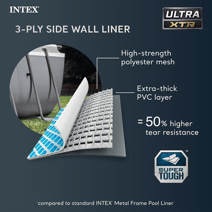 Intex Ultra XTR 24 ft. x 12 ft. Rectangular 52 in. Hard Side