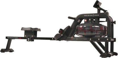 Sunny Health and Fitness Obsidian Surge Water Rowing Machine