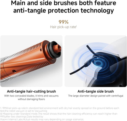 XIAOMI 5 Robot Vacumm Cleaner with Mop, 20000 Pa, Lifting dToF Navigation