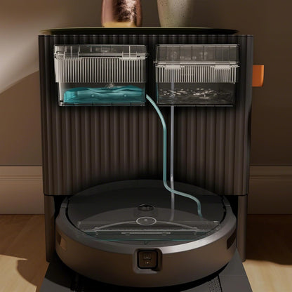 iRobot Roomba Combo 10 Max Robot Vacuum and Mop + AutoWash Dock - Multi-Functional Base, Refills Bin, Washes & Dries It's Pad, Self-Emptying, Auto-Retract Pad, Avoids Obstacles