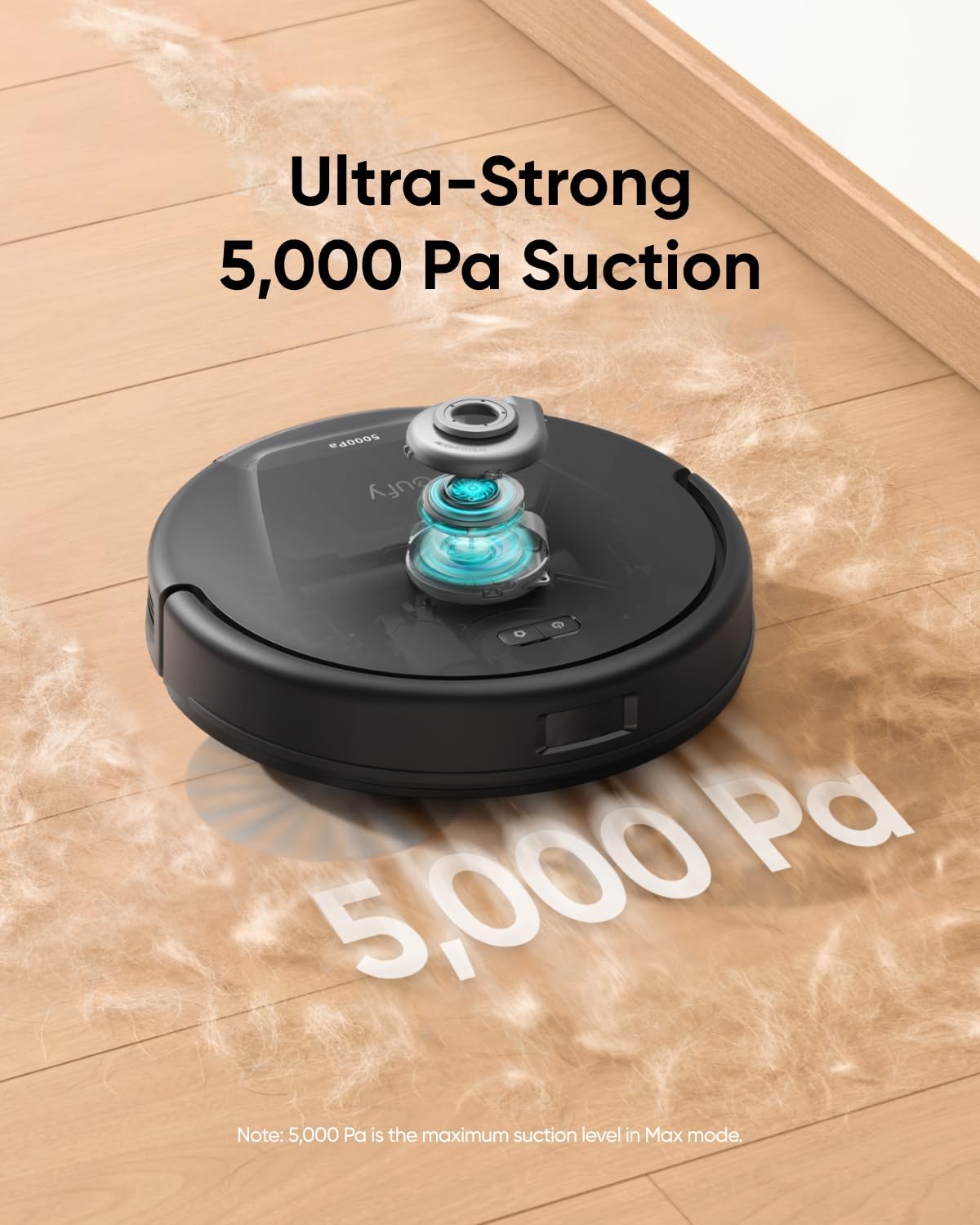 eufy L60 Robot Vacuum Cleaner, Dust,iPath Laser Navigation