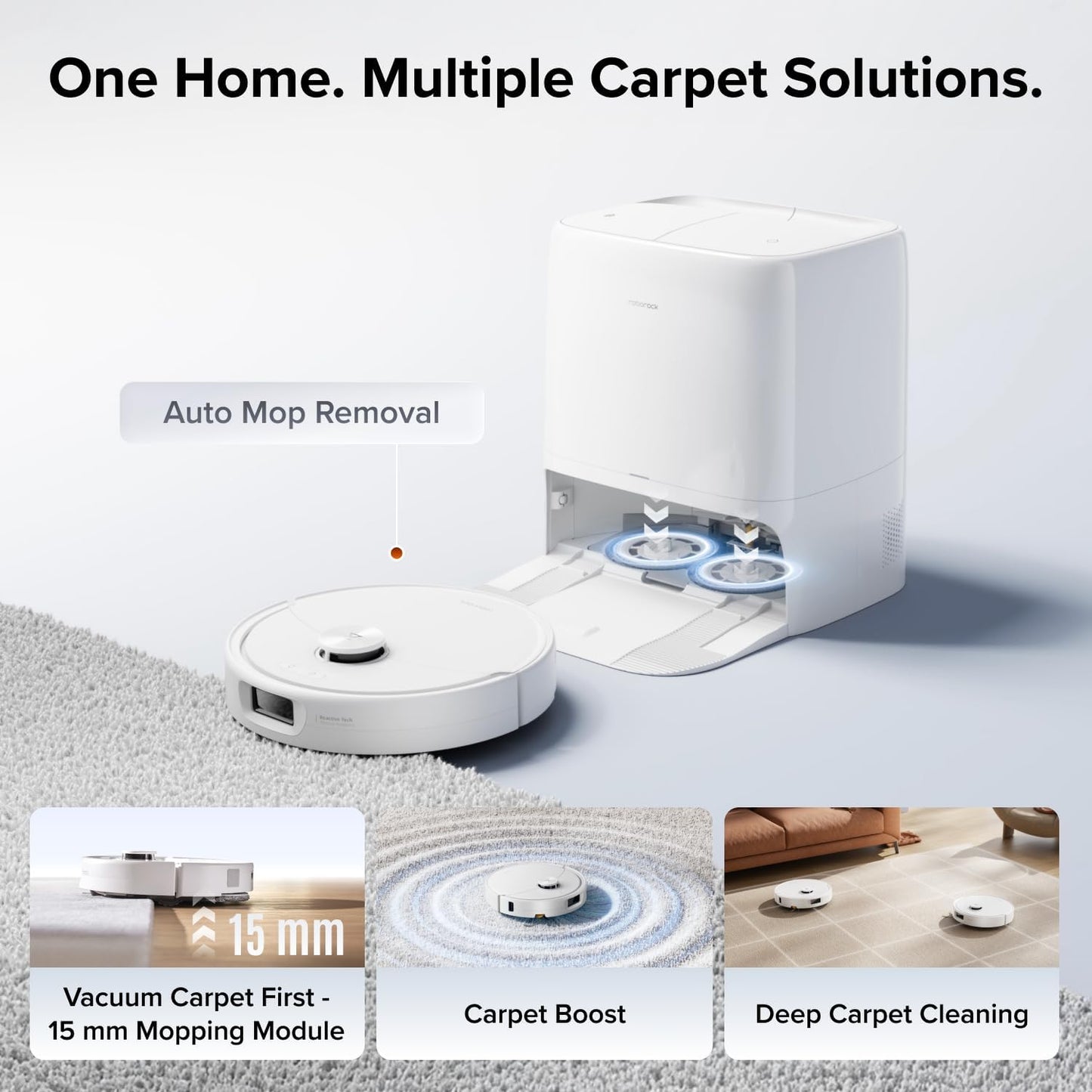 roborock Qrevo 2 Pro Robot Vacuum Cleaner with Mop, 25,000 Pa HyperSuction
