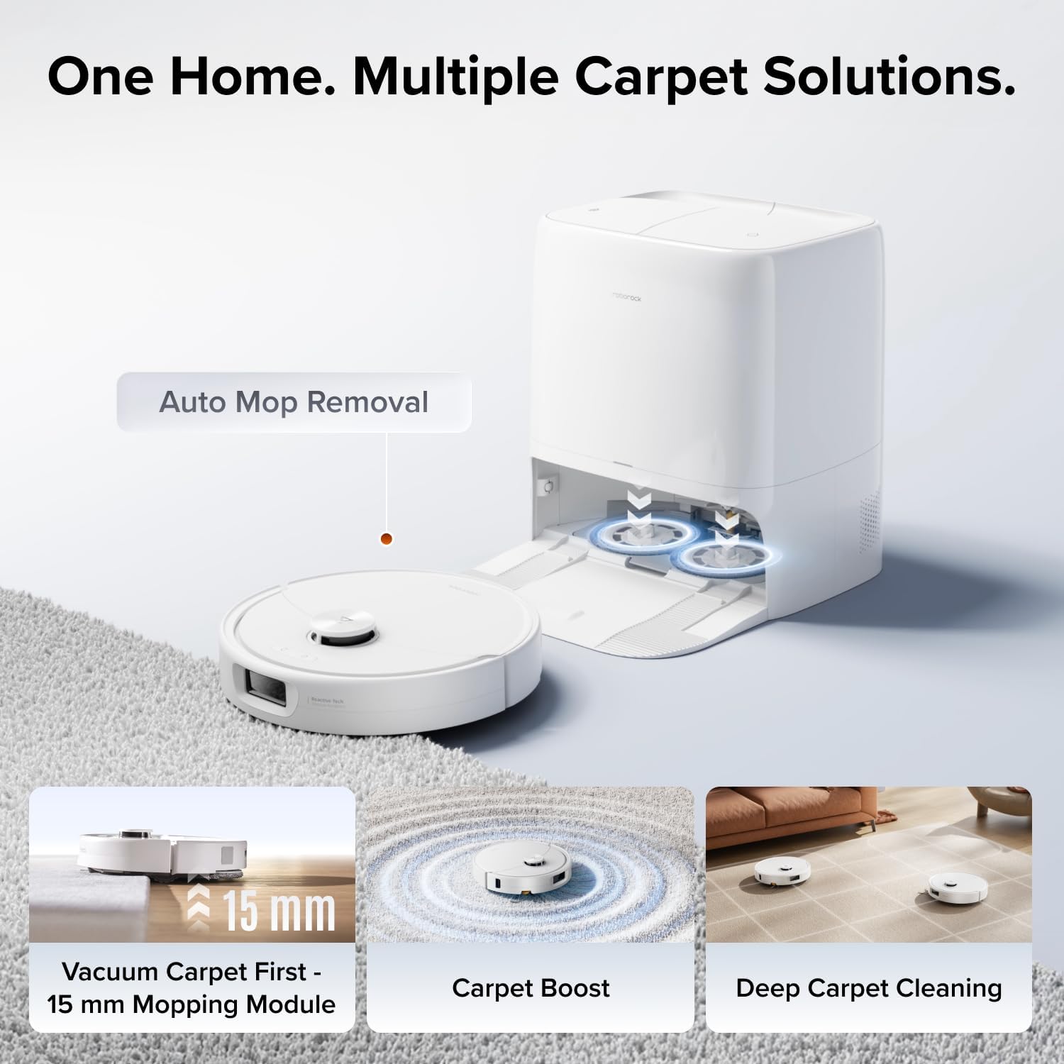 roborock Qrevo 2 Pro Robot Vacuum Cleaner with Mop, 25,000 Pa HyperSuction