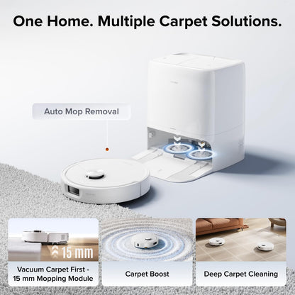 roborock Qrevo 2 Pro Robot Vacuum Cleaner with Mop, 25,000 Pa HyperSuction