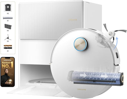 dreame Aqua10 Ultra Roller Complete Robot Vacuum with AquaRoll Mop